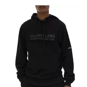 Helmut Lang Black Hoodie for Men